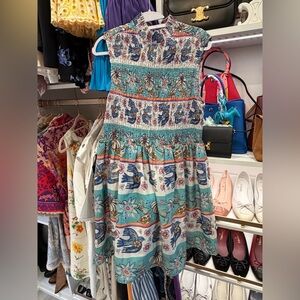 Marie Oliver print dress worn 2x